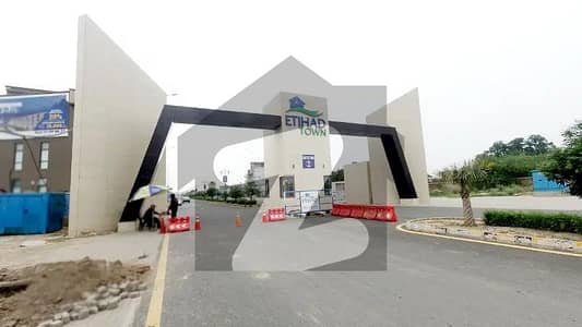 Two Sided Open 4 Marla Commercial Plot Available For Sale In Etihad Town Phase 1 Lahore