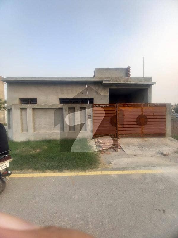 6.5 Marla Single Storey Gray Structure House For Sale In Platinum Block