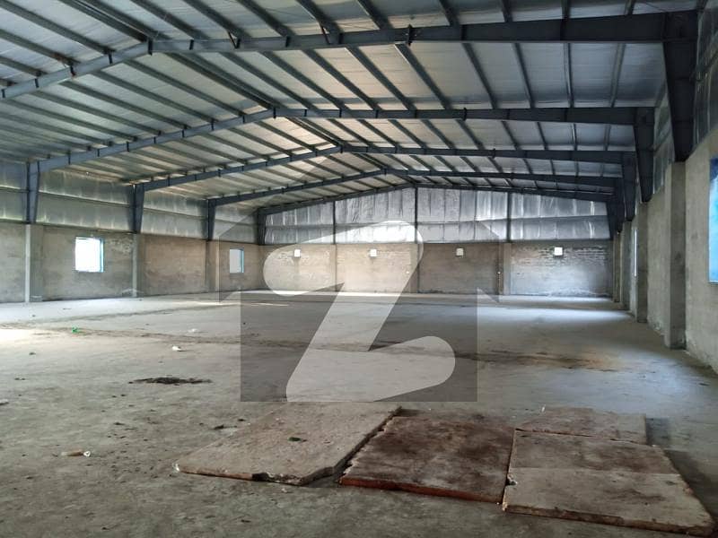 12,500 Sqft warehouse With Big parking office space available in Humak FOR RENT