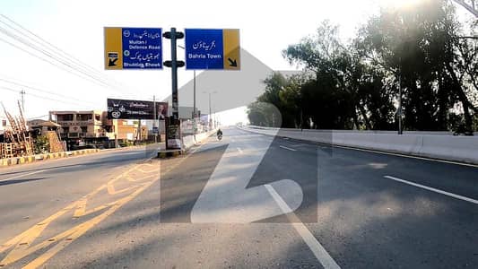 8 Marla Commercial Plot Main Boulevard Builder Tow Side Open Plot For Sale In Nishtar Block Bahria Town Lahore