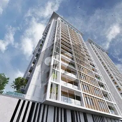 Modern Elevation Brand New 4bed Room Apartment Available For Sale In Roshan Towers