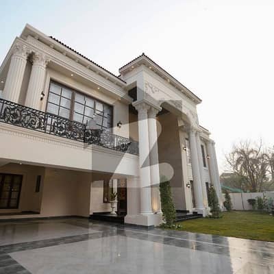 Classic Designer Fully Furnished 2 Kanal Brand New Bungalow Full Basement In Swimming Pool, Gym, Theater And Near To Park, Macdonald