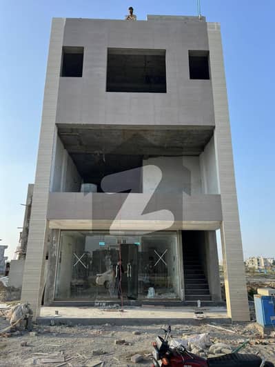 4 Marla 3 story plaza for sale in E block al kabir town phase 2 lahore