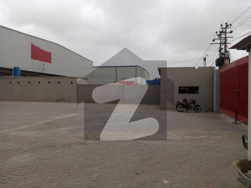 Available For Sale In Korangi Industrial Area 1668 Sqyard Industrial Plot.