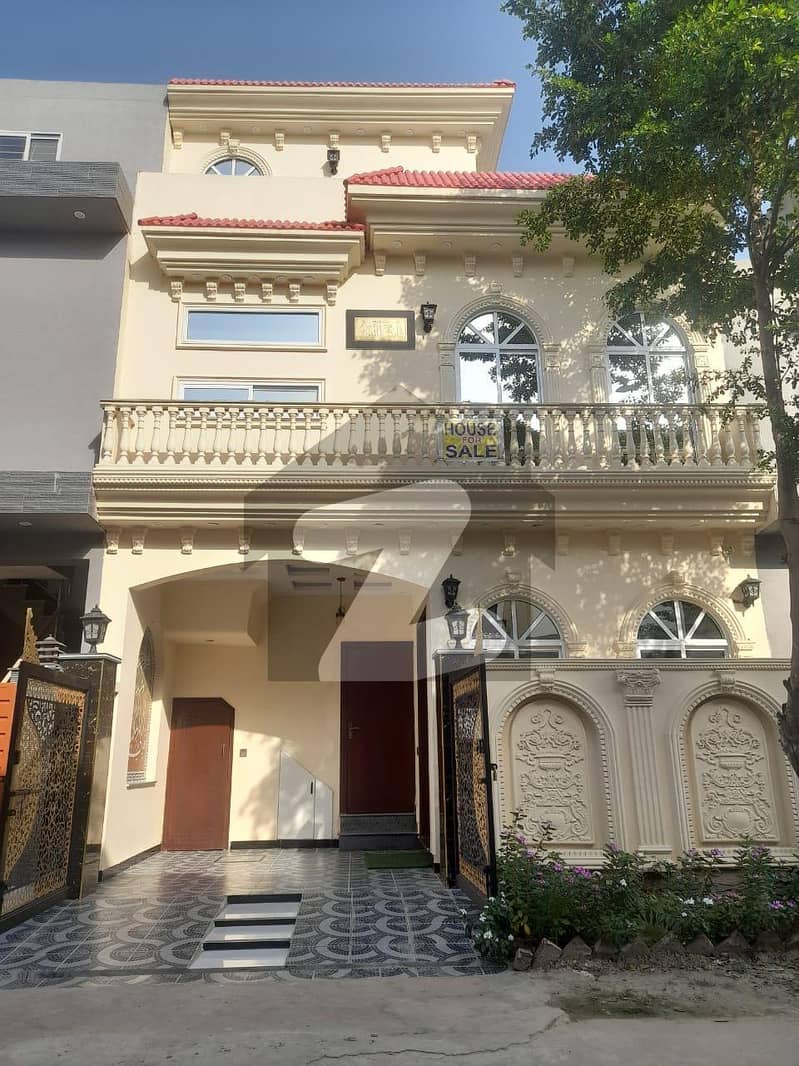 3 Marla Beautiful House For Sale In Al Kabir Town Phase 2 Spenish Elevation