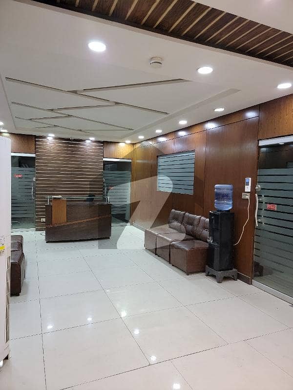 3600 sq. ft Fully Furnished Ready To use Office available for rent at Kohinoor City Faisalabad