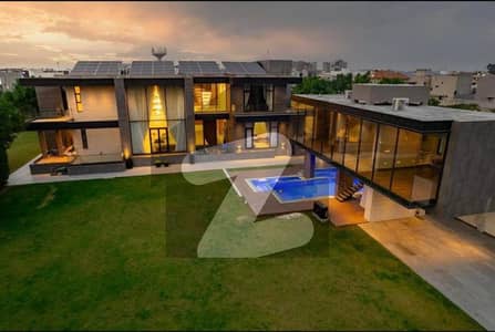 4 Kanal Full Basement Swimming Pool Full Furnished With Home Theater Gym Snooker Big Solar Modern Bungalow 2 Kanal Lawn 2 Kanal House For Sale In Phase 6 Block H