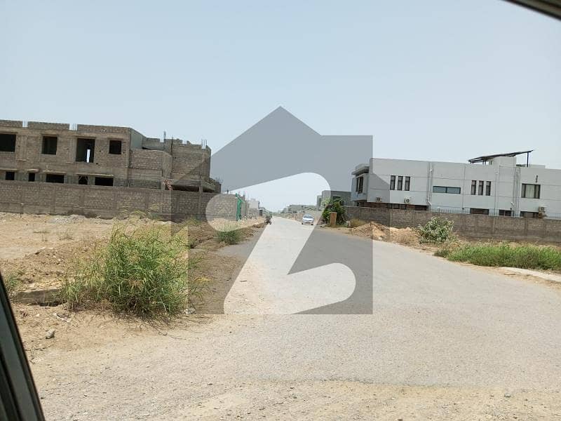 4000 SQYDS 3-Side Corner Plot For Sale In Zone-A, Phase-8, DHA Karachi