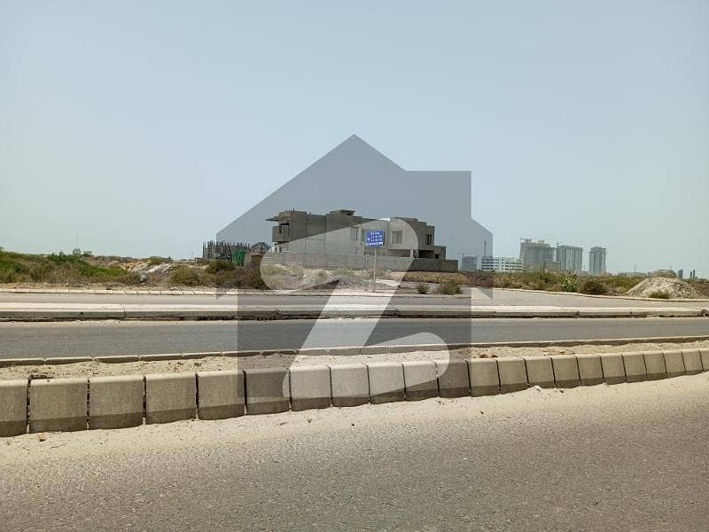 6000 SQYDS Corner, West-Open Plot for sale in Zone-D, Phase-8, DHA Karachi