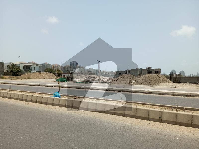 4000 SQ YARDS West-Open Plot For Sale In Zone-D, Phase-8, DHA Karachi