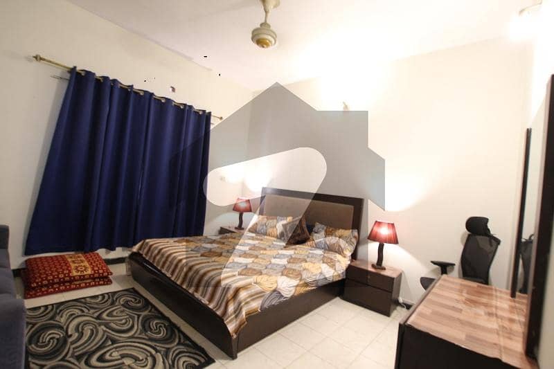 Furnished bedroom available in askari 11 for females kitchen bath Ac separate meter