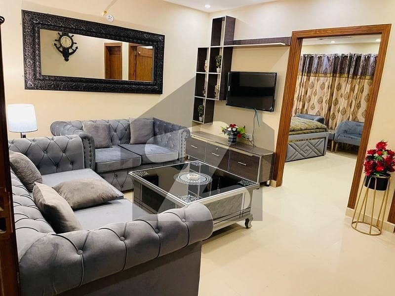 Brand New Flat For Rent Fully Furnished 1st Floor With Wifi CCTV Camera Near Park Mosque Commercial Separate Root Near Band Ideal Location 18 Minutes Away From GT Road Lounge Kitchen Laundry Car Parking