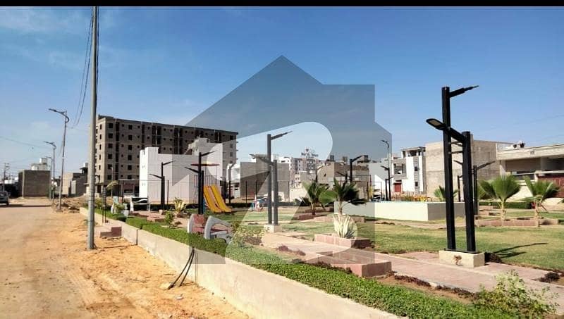 80 Sq Yard West Open Plot In Gold Block North Town Residency Phase 1.