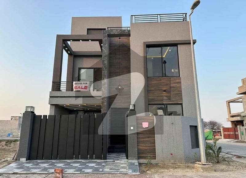 5.5 Marla Brand New House For Sale In Nishter Ext. Block Bahria Town Lahore