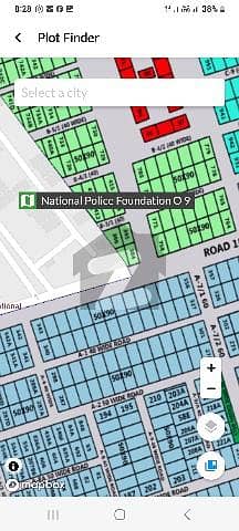 Beautiful Plot For Sale In National Police Foundation, O-9
