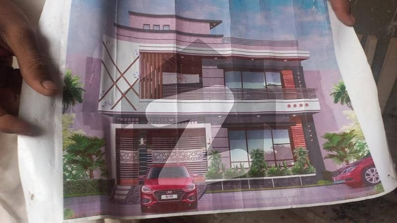 گلشنِ معمار - سیکٹر وی گلشنِ معمار,گداپ ٹاؤن,کراچی میں 10 کمروں کا 10 مرلہ مکان 4.5 کروڑ میں برائے فروخت۔
