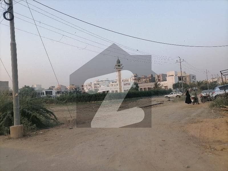 Highly-Desirable Residential Plot Available In Karachi University Housing Society For Sale