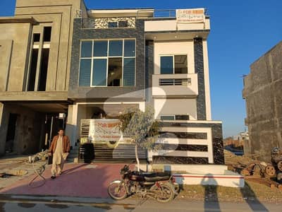 Faisal Town C Block 5 Marla Triple Storey Brand New Full House Available For Rent Near To Masjid Sadiq Ul Ameen