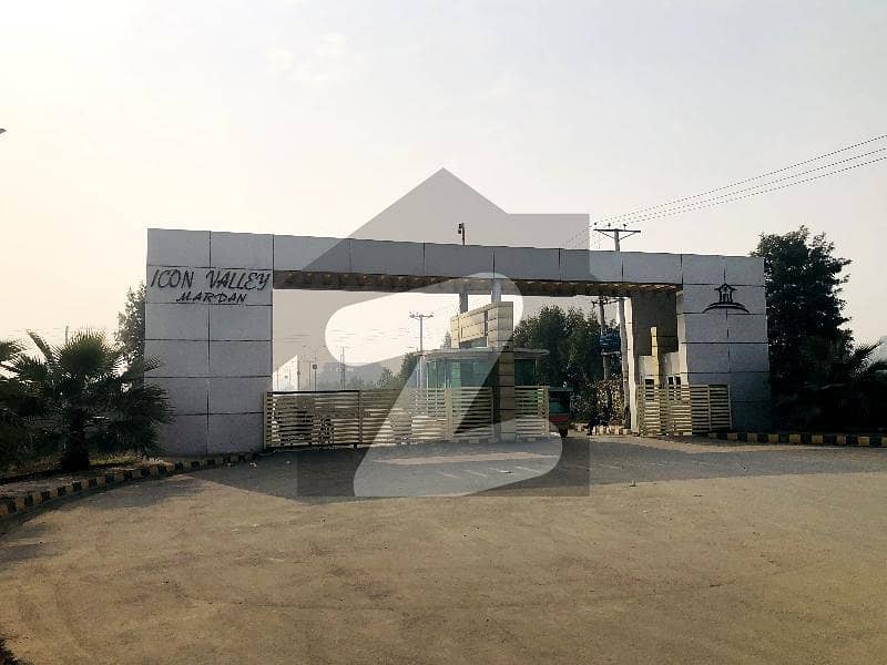 10 Marla - Good Location Plot Available In Sector B Of 
Icon Valley
 Mardan