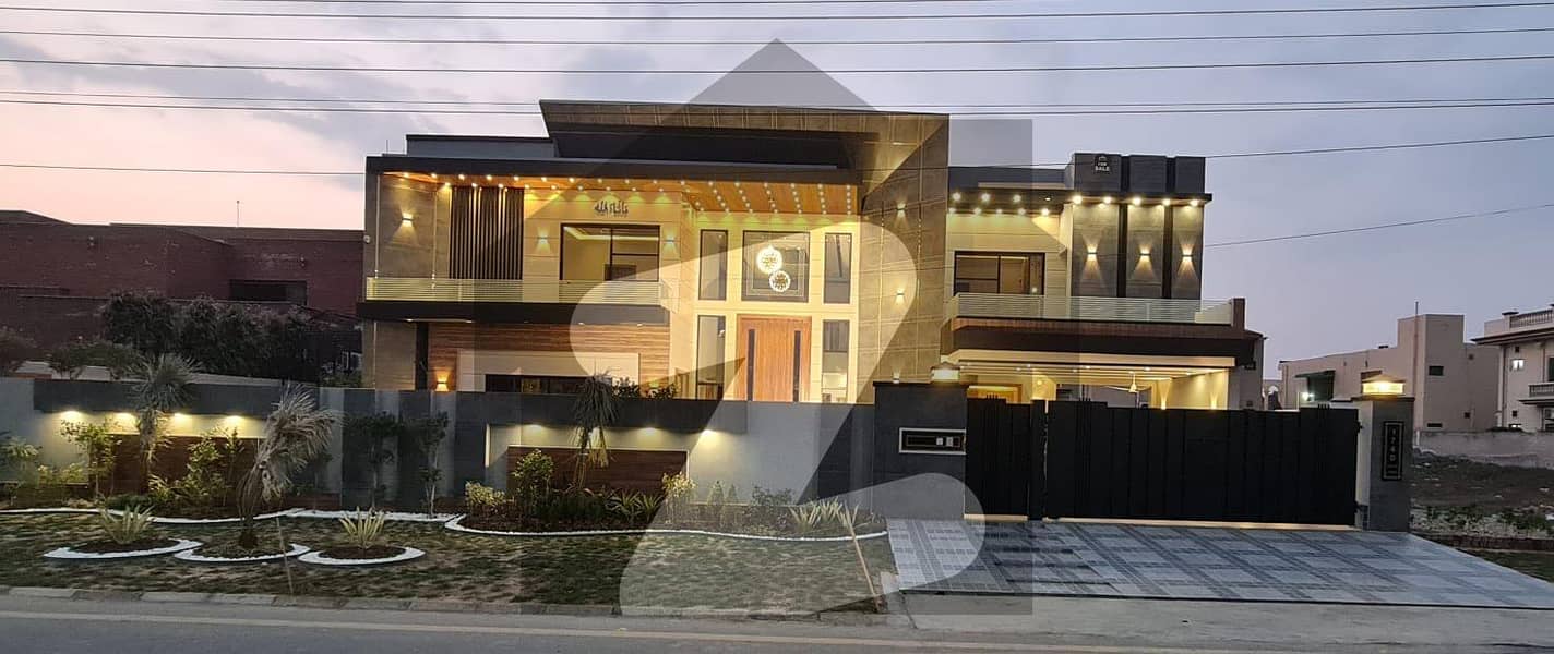 2 Kanal Ultra Modern Design With Double Height Lobby Cinema Swimming Pool Bungalow For Sale In Valencia Town