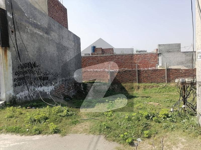 ال۔غنی گارڈن فیز۳ الغنی گارڈن,جی ٹی روڈ,لاہور میں 4 مرلہ رہائشی پلاٹ 32.25 لاکھ میں برائے فروخت۔