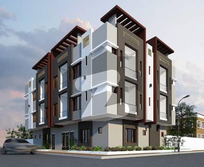 Specious 2 bed lounge Double Balcony Apartment on 12 months Installments