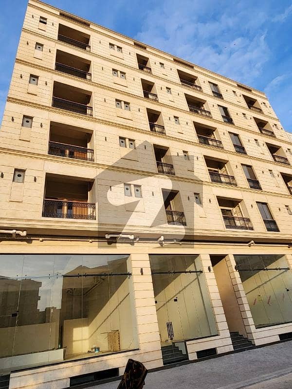Brand New Park Facing Apartment With Lift Parking Stand By Front Entrance For Rent Dha Phase 6