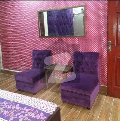 1 Bed Ful Furnished Flat For Rent In Johar Town Phase 2.
