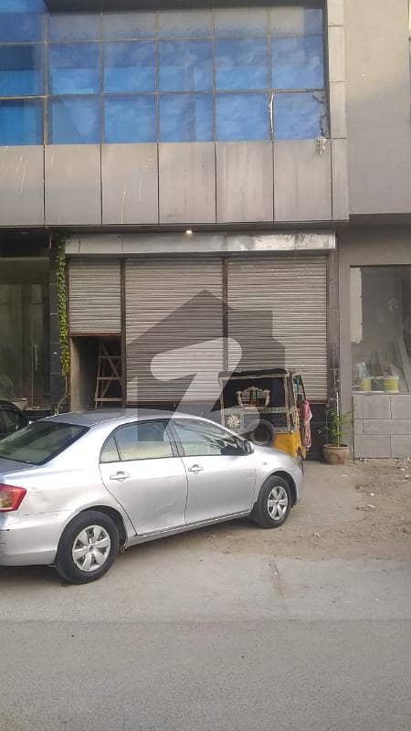 PRIME LOCATION GROUND+BASEMENT SHOP AVAILABLE FOR RENT ON LANE 4 OF SHEHBAZ COMMERCIAL.