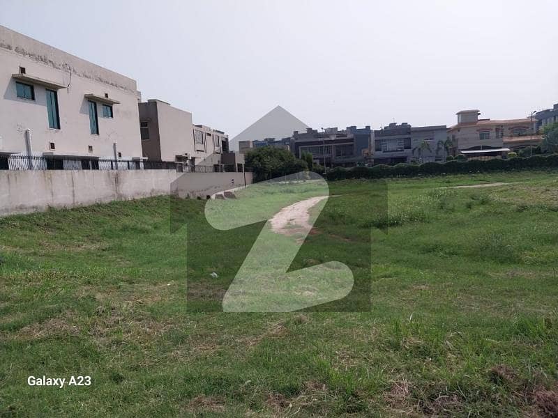 Super Hot Location 20 Marla Residential Plot For Sale In DHA Lahore Phase 8 Block " W