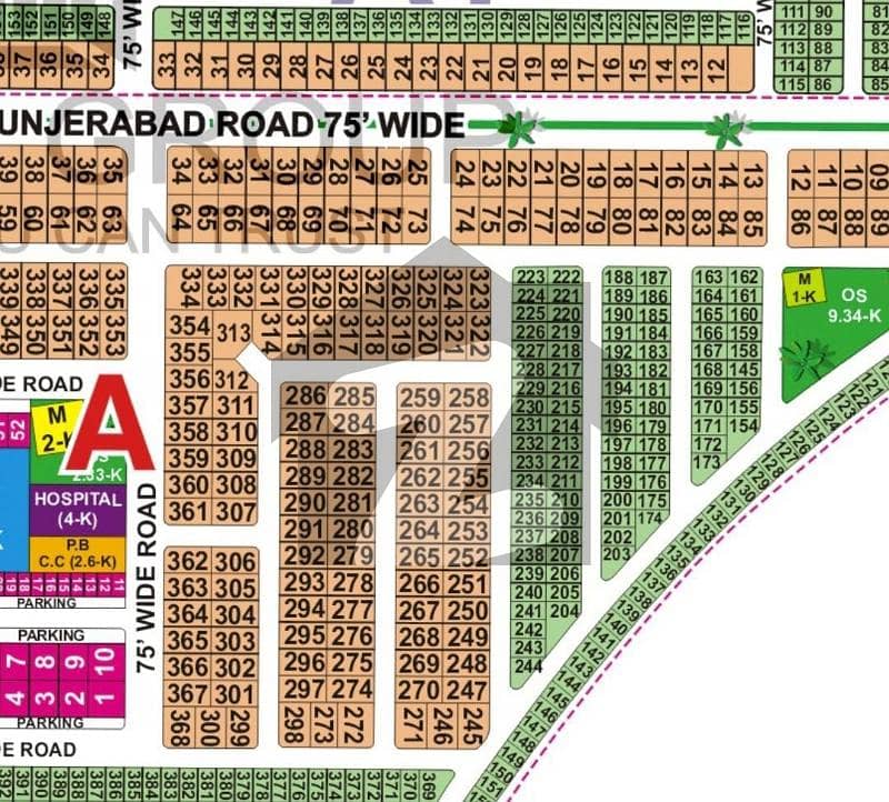 A Block 10Marla Plot Available For sale On Reasonable Price Ready for Possession