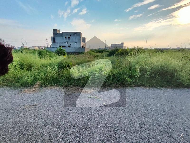 10 Marla Excellent Location Plot No 3677/9 For Sale Dha Phase 7 Y Block Lahore