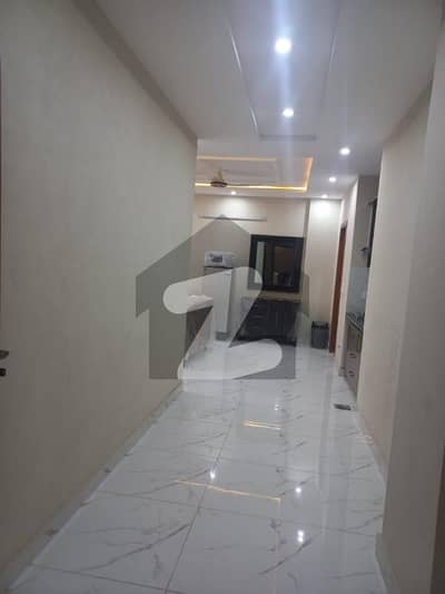 One bed luxury Furnished Apartment for rent main canal road AA BLOCK Bahria town Lahore
