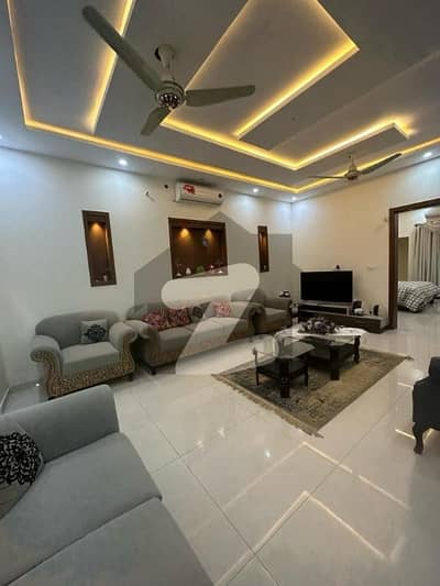 Brand New House Fully Furnished Luxury House Available For Rent With Gas 5 Bedroom Bath 5 Lounge Kitchen Laundry Balcony Drawing Room Car Parking Cct Carmen Alarm Device Near Park Mosque Commercial Shopping Mall