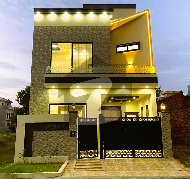 5 Marla Brand New Double Storey House Available For Sale EE Block Prime Location In Citi Housing Gujranwala