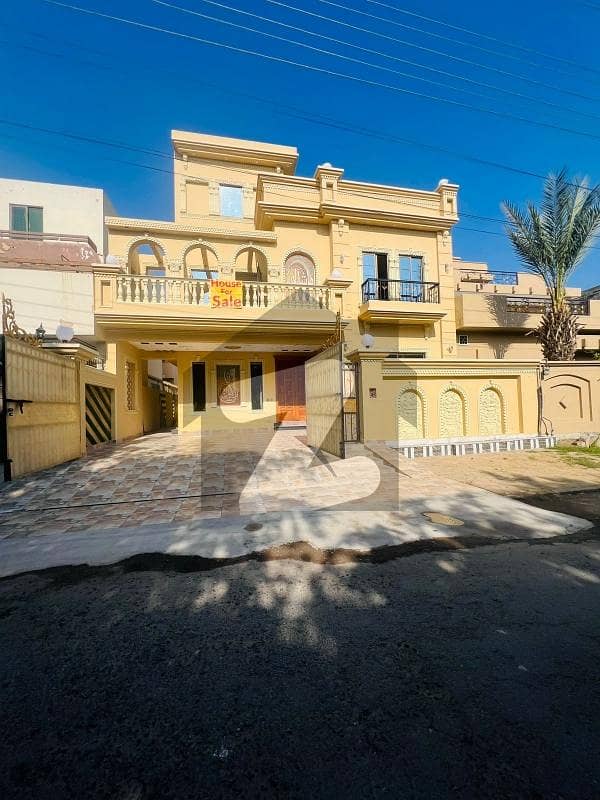 Wapda Town Phase 1-Spanish Home For Sale A Well-Fitted And Well Located 10.5 Marla Bungalow Facing Green Belt - With Commercial-Mosque Available.