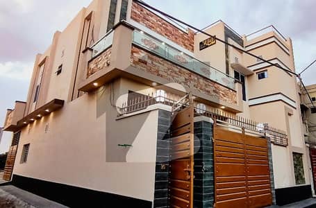 6 Marla Brand New Corner Double Storey Luxury Beautiful House Available For Sale In Gulgasht Colony Near Khan Village Society