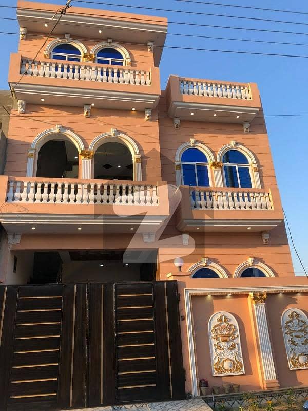 5 Marla House Double Storey Brand New House For Sale In Al Ahmad Garden Main Gt Road Manawan Lahore