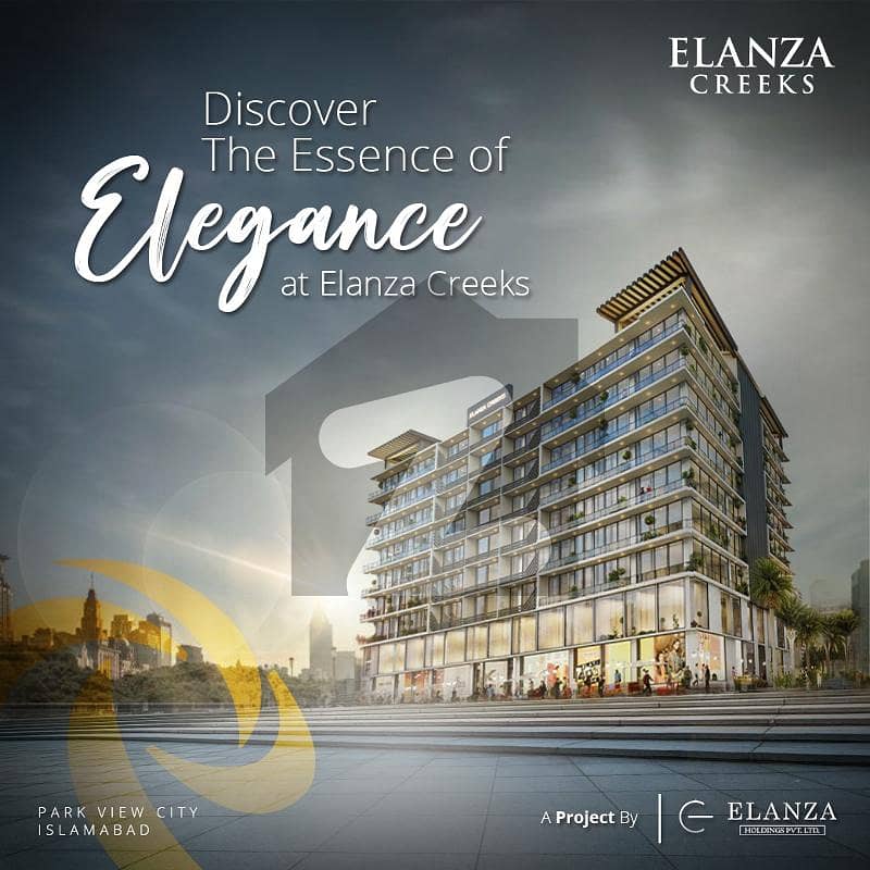 Elanza Creeks First floor Office space available on installments