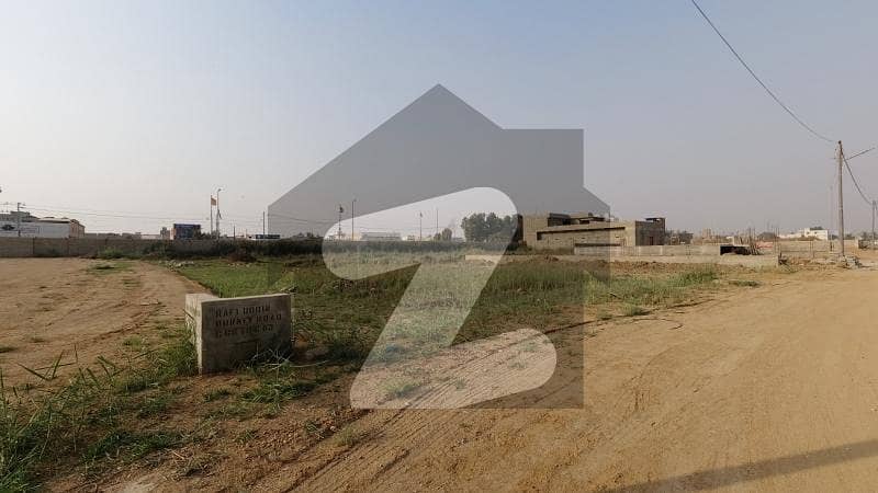 Residential Plot Of 500 Square Yards Available For Sale In Sindh Small Industries Corporation