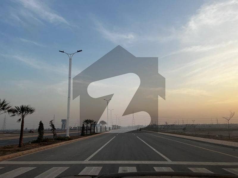 Lahore Smart City Overseas Block 5 Marla Residential Plot For Sale. Back of 100Ft Road