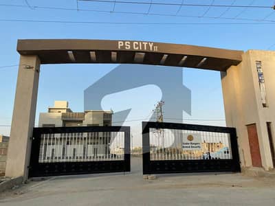 West Open 120 Square Yards Residential Plot In PS City 2 Sector 31 Scheme 33 Karachi