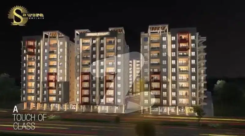 2-BED APARTMENT IN MODERN LIFESTYLE PROJECT SAWERA ENCLAVE ON MAIN SUPARCO ROAD WITH CHEAPEST PRICE