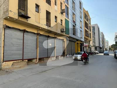 Centrally Located In Ittehad Commercial: Brand New Three Shops And An Entire New Basement For Rent.