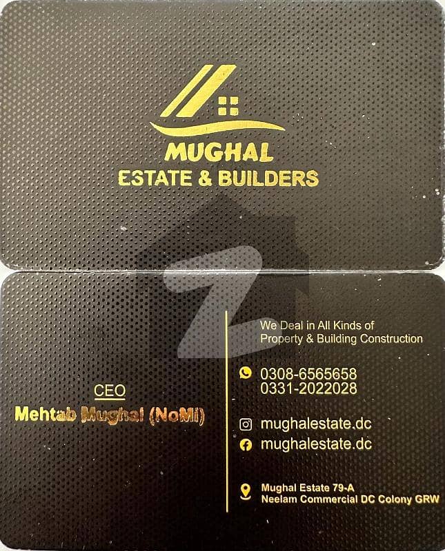 10 Marla Housing Plots available for sale in DC Colony Gujranwala