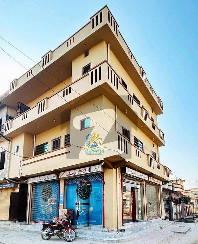 اڈیالہ روڈ راولپنڈی میں 2 مرلہ عمارت 1.5 کروڑ میں برائے فروخت۔