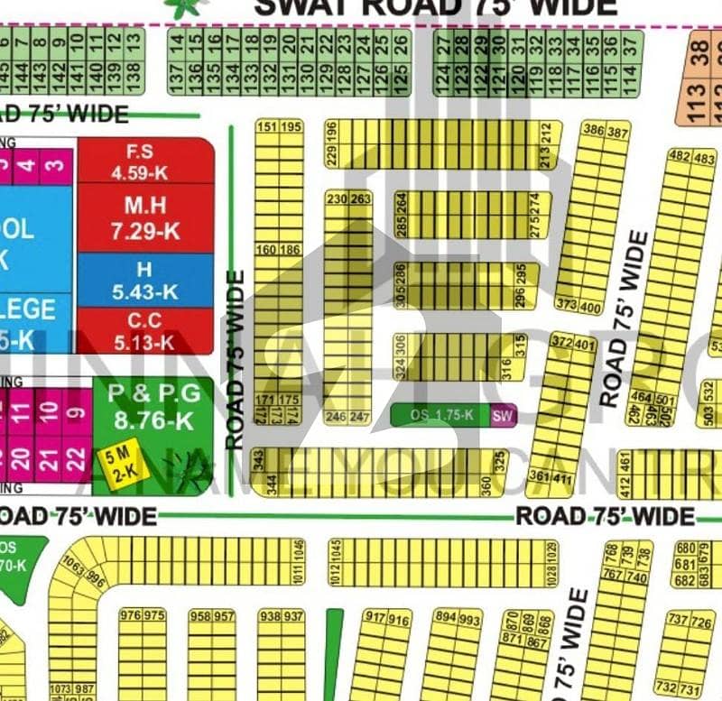N Block 5Marla Plot Available For sale On Reasonable Price Near Facing Park Commercial