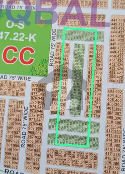 CC Block 10Marla Plot Available For sale On Reasonable Price Near Facing Park Commercial invester Rat