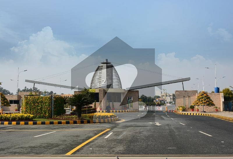 4 Marla Commercial Plot For Sale 120 Ft Wide Main Boulevard Of Bahria Orchard