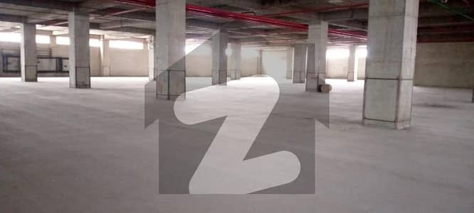 Warehouse available for rent in Korangi industrial area